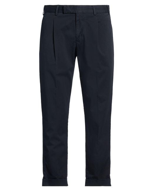 PT Torino Blue Pants Cotton, Elastane for men