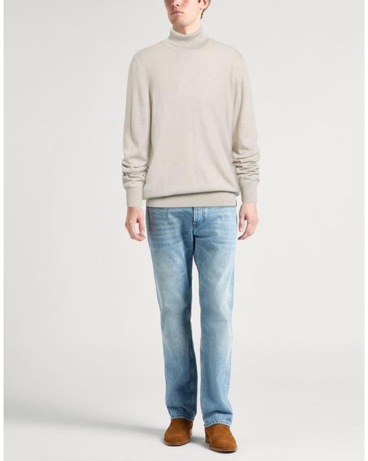 Fay White Turtleneck for men