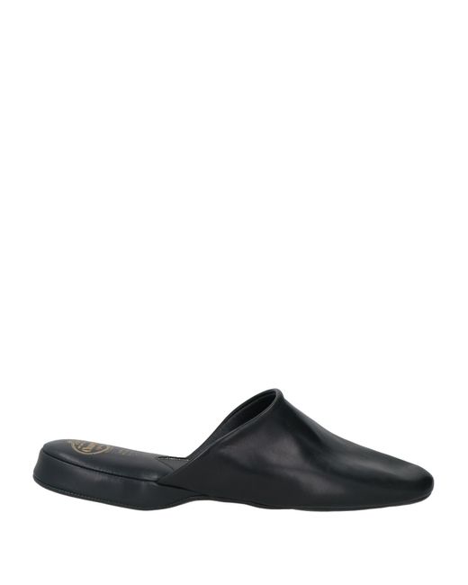 Church's Black Midnight House Slipper Leather for men