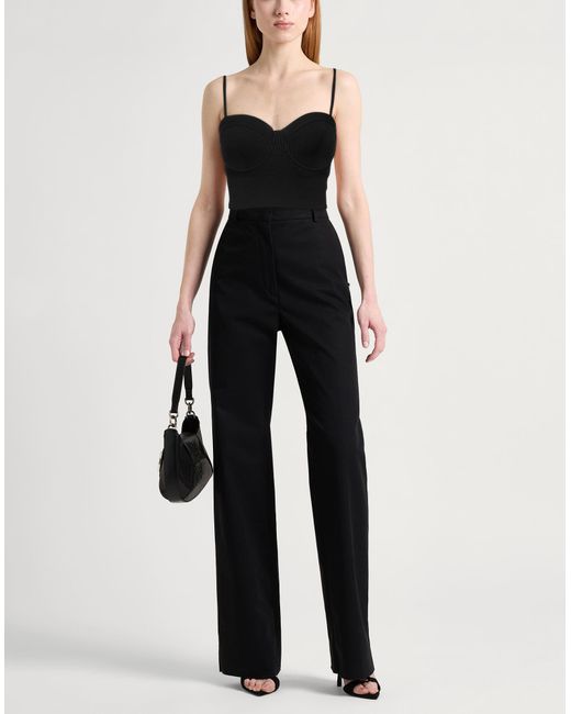 Elisabetta Franchi Black Top Viscose, Polyester, Polyamide