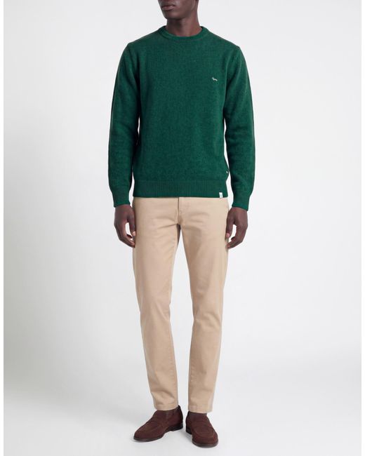 Harmont & Blaine Green Sweater Wool, Polyamide, Viscose, Cashmere for men
