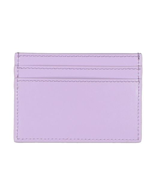 Tarjetero Versace de color Purple