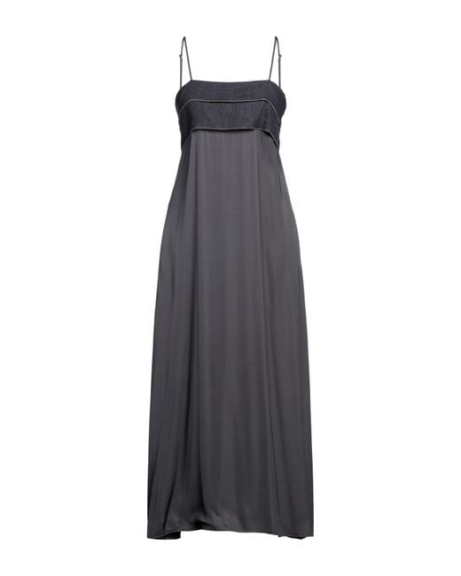 Peserico Blue Maxi Dress
