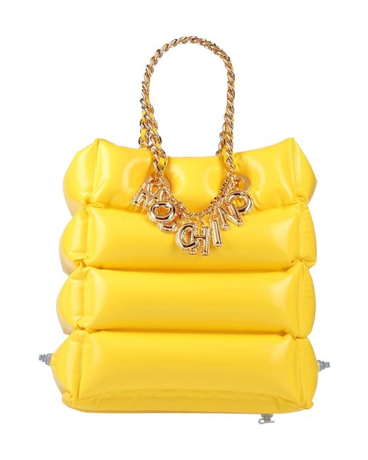 Moschino Yellow Handbag