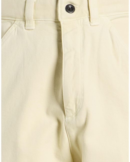 Incotex Natural Pants Cotton, Elastane for men