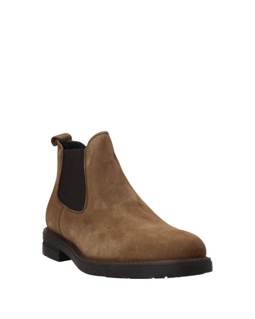 CafeNoir Brown Ankle Boots for men