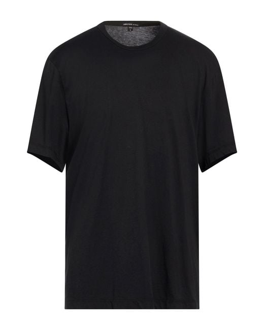 James Perse Black T-Shirt Cotton for men