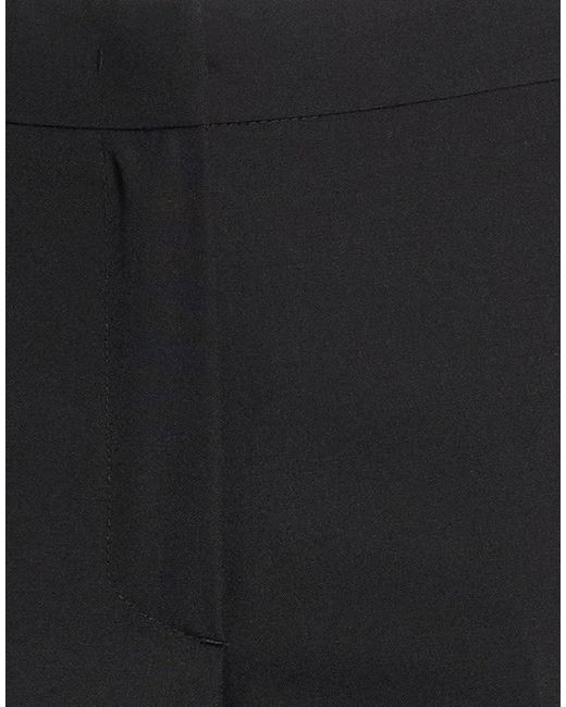 MSGM Black Pants Polyester, Virgin Wool