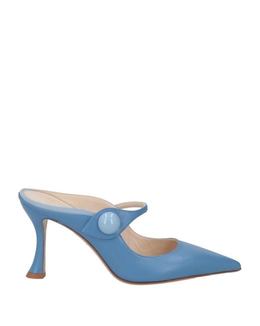 Alexandre Birman Blue Mules & Clogs