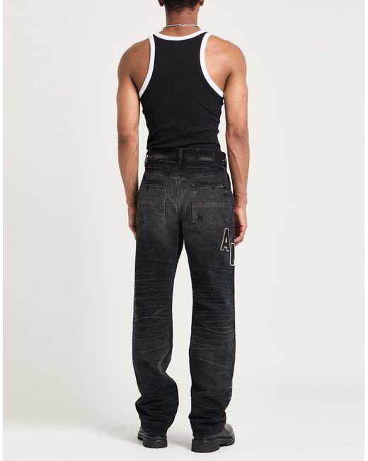 Amiri Black Jeans Cotton for men