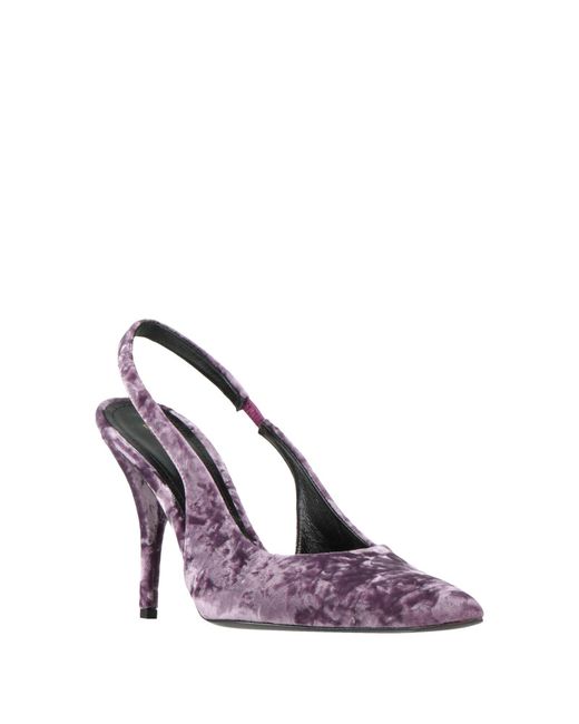 Aldo Castagna Purple Pumps Leather