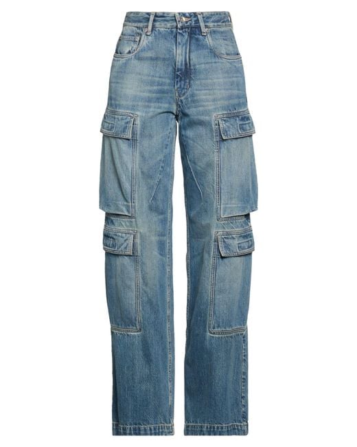 Rick Owens Blue Jeans Cotton