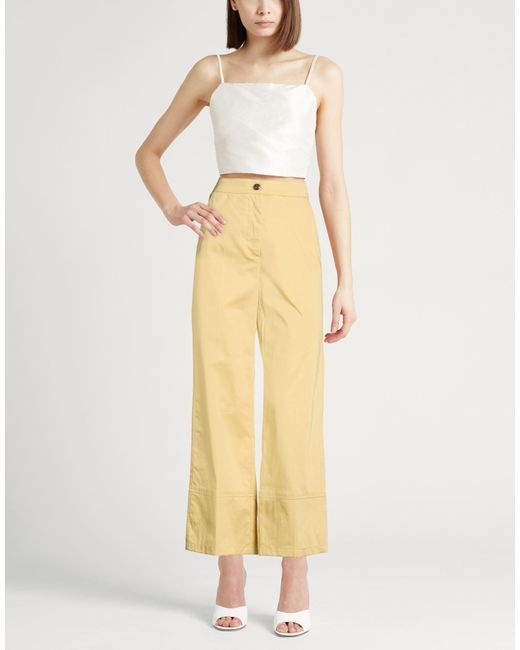 Marella Yellow Trouser