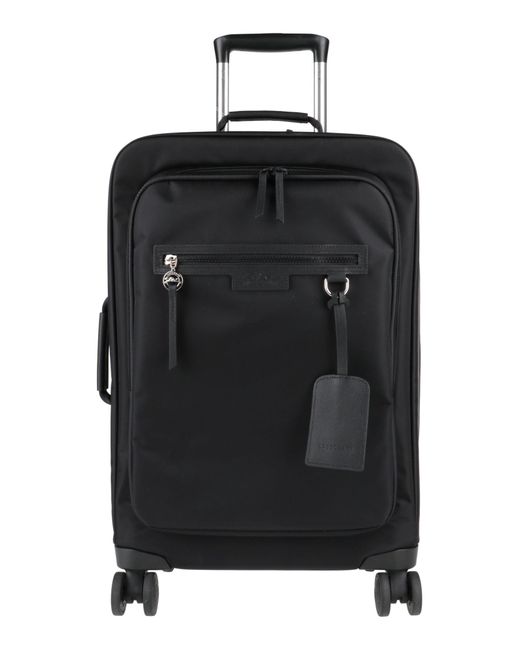 Longchamp Black Wheeled luggage