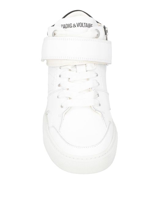 Zadig & Voltaire White Sneakers Leather
