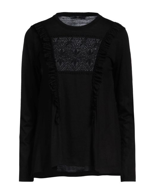 T-shirt High en coloris Black