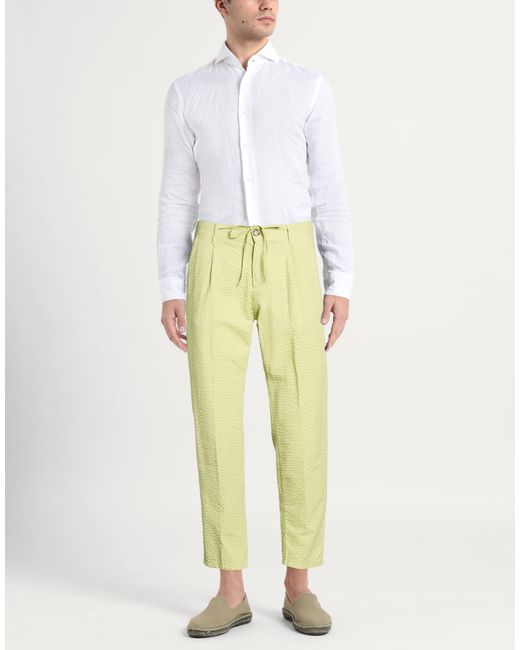 Berna Yellow Trouser for men