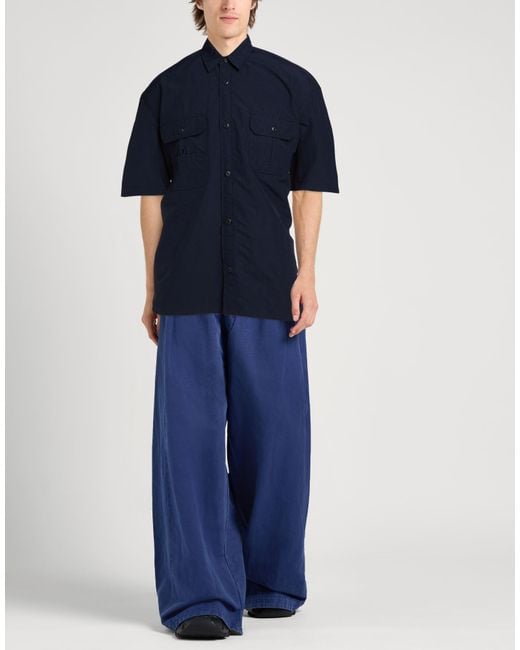 Comme des Garçons Blue Homme Midnight Shirt Nylon for men