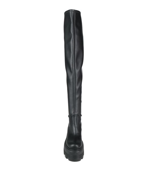 Casadei Black Boot Leather