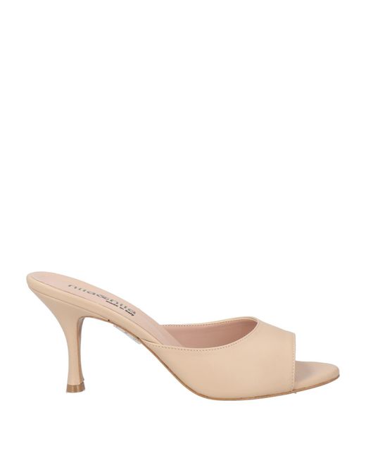 Nila & Nila Natural Sandals Leather