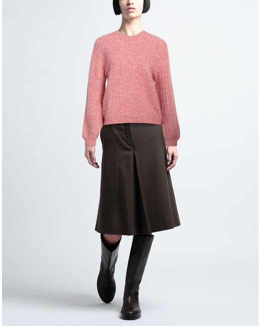 Ballantyne Pink Sweater Alpaca Wool, Wool, Polyamide, Elastane