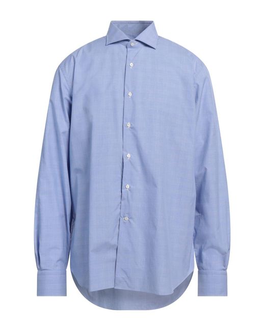 Camicia di Alessandro Gherardi in Blue da Uomo