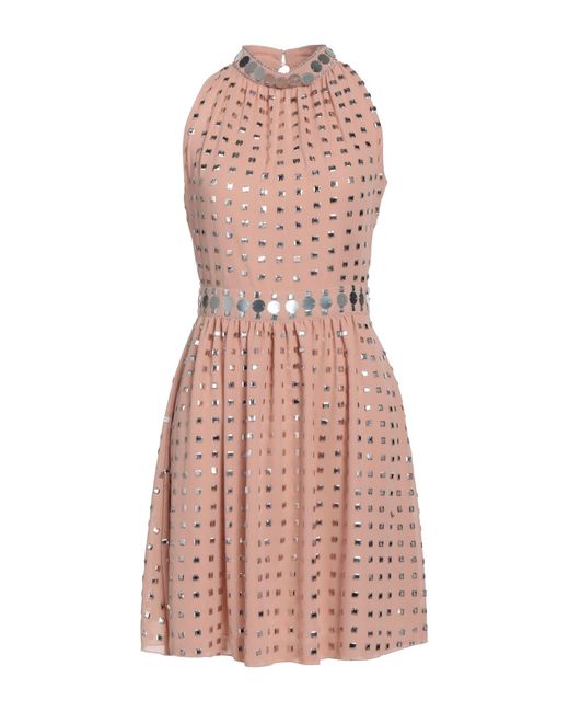 Anna Molinari Pink Mini Dress