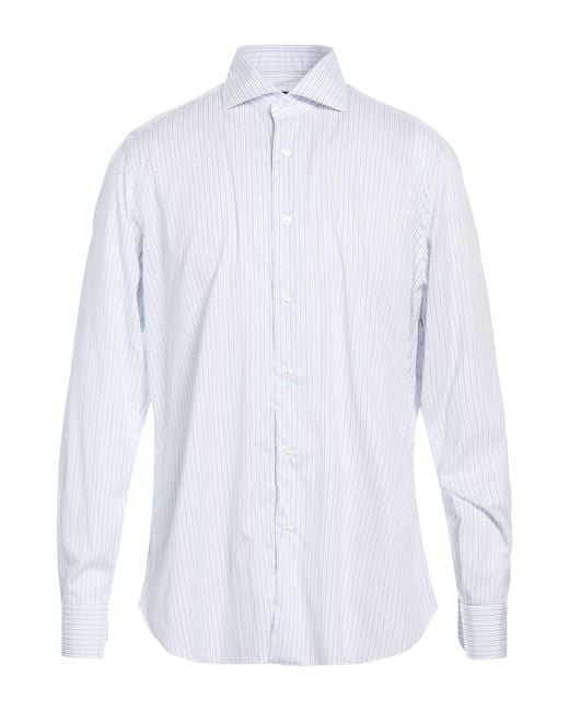 Barba Napoli White Shirt for men