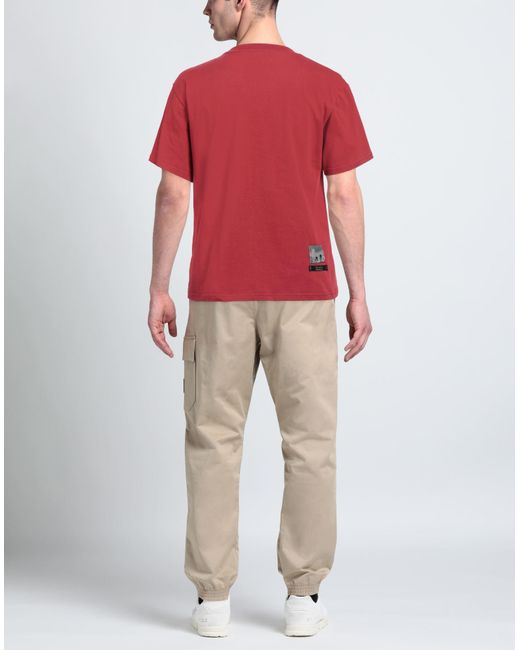 Buscemi Red T-shirt for men