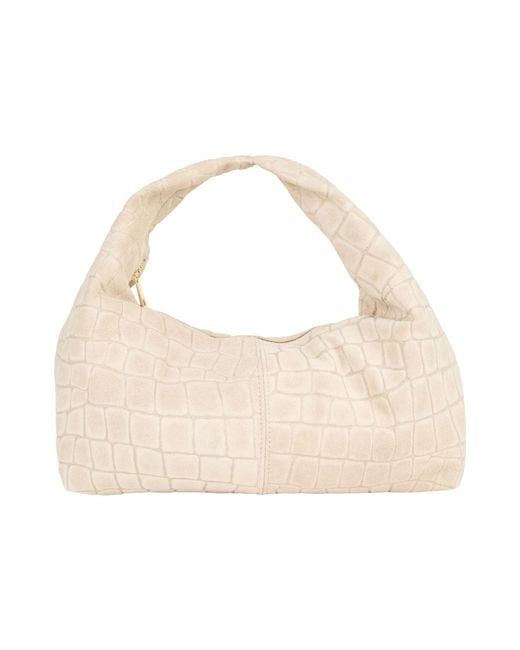 Laura Di Maggio Natural Sand Handbag Leather