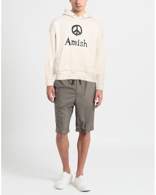 AMISH White Sweatshirt for men