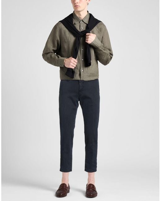 Incotex Blue Trouser for men