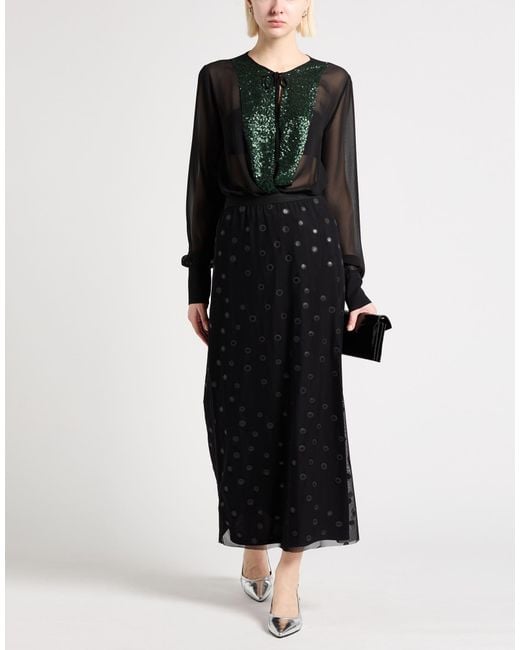 MAX&Co. Black Midi Skirt