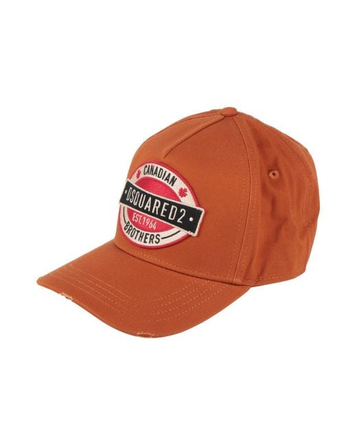 Cappello di DSquared² in Orange da Uomo