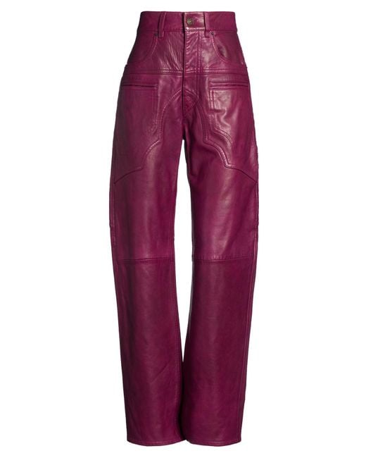 Isabel Marant Red Trouser