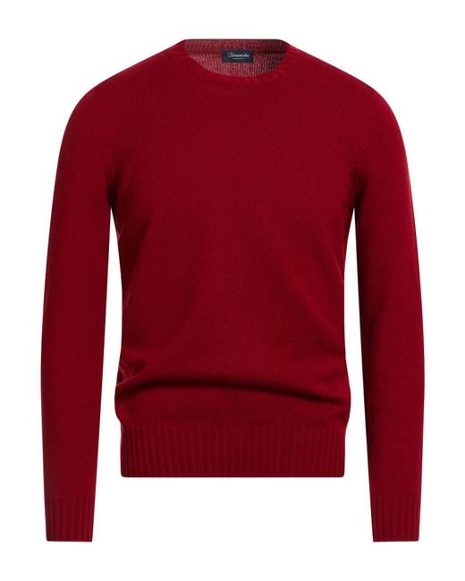 Pullover Drumohr de hombre de color Red