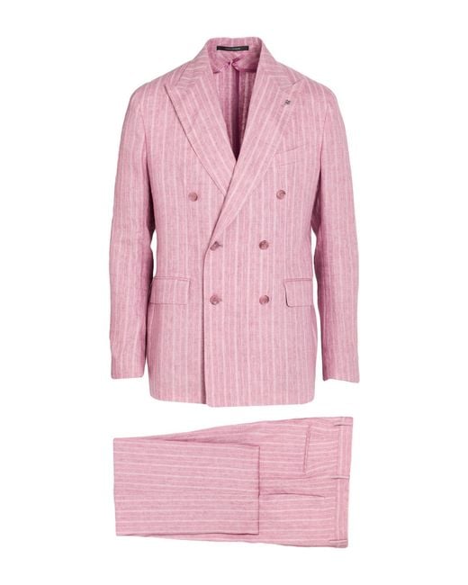 Traje Tagliatore de hombre de color Pink