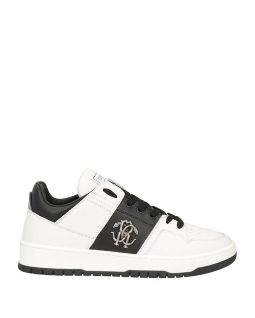 Roberto Cavalli White Trainers for men