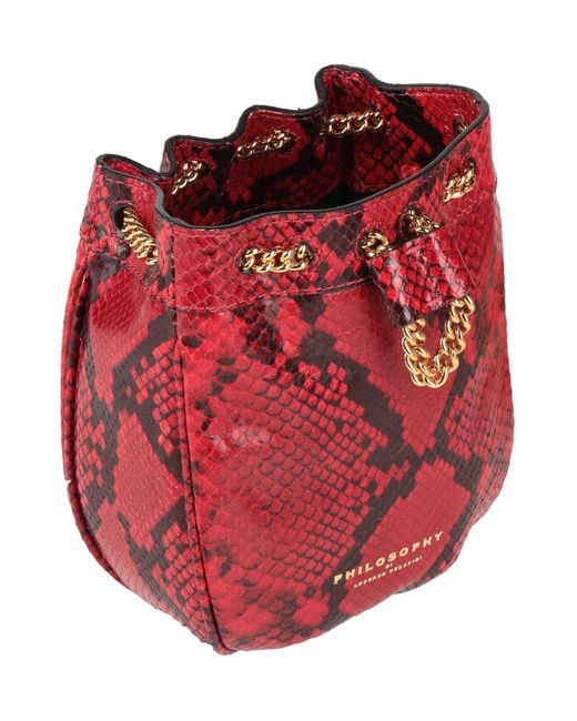 Philosophy Di Lorenzo Serafini Red Cross-body Bag
