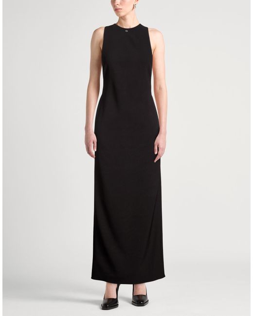 Amiri Black Maxi Dress Viscose