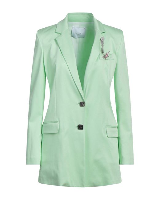 Blazer di Gaelle Paris in Green