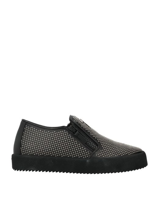 Giuseppe Zanotti Black Sneakers for men