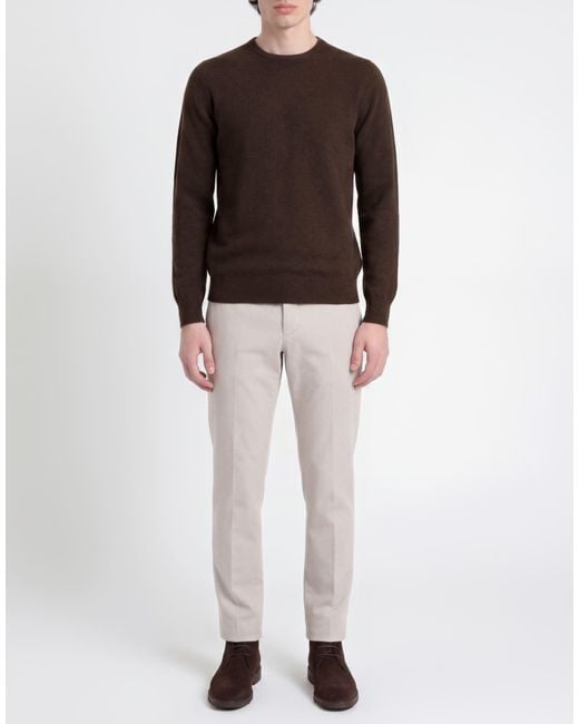 Pullover Moorer de hombre de color Brown