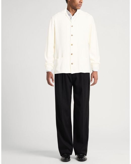 Lardini White Cardigans for men