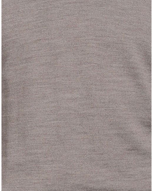 Alpha Studio Gray Jumper for men
