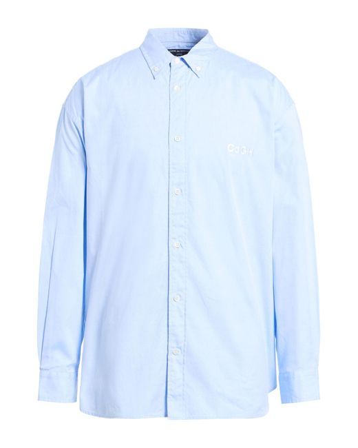 Comme des Garçons Blue Shirt Cotton for men