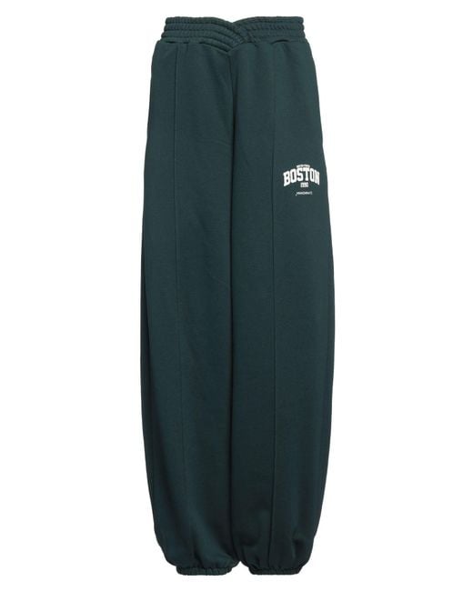 hinnominate Green Pants Cotton, Polyester