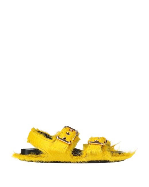 Marni Yellow Sandale