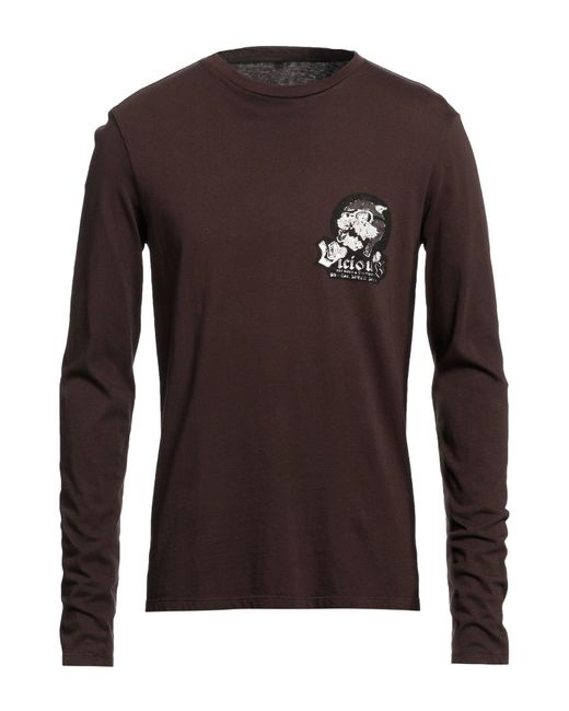Dondup Brown T-shirt for men