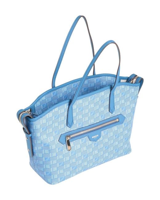 Moreau Paris Blue Handbag Leather